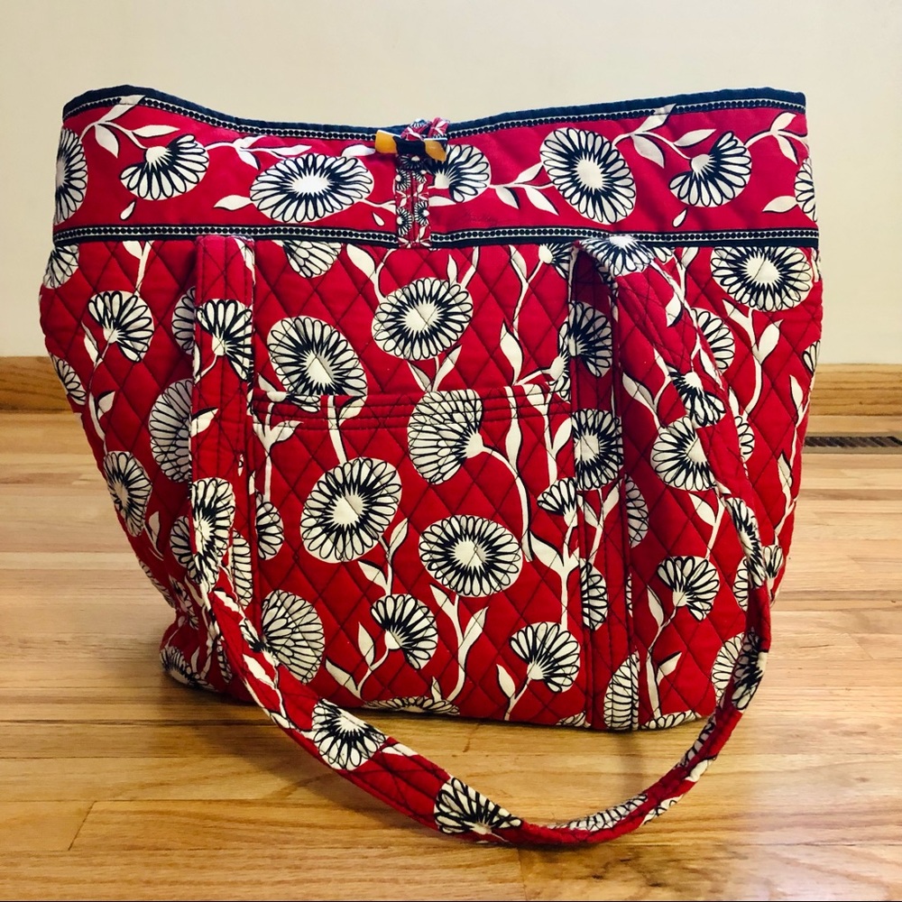 Vera Bradley Floral Quilted Tote